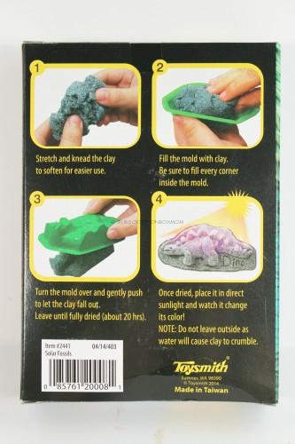 Toysmith Solar Fossils Playset Instructions