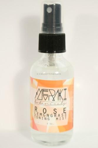 Meraki Botanicals Rose Lemongrass Toning Mist