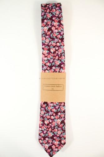 Winners Circle Fashion Co Vlaamaerd Floral Tie