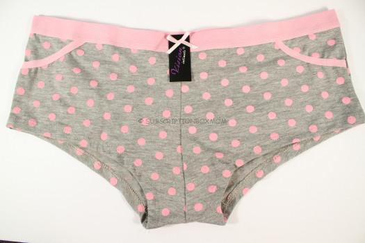 Vision Intimate Grey/Pink Polka Dot