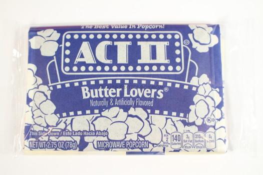 Act II Butter Lovers Popcorn