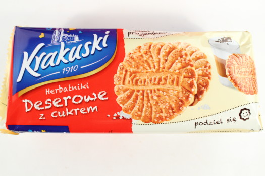 Krakuski Shortbread Sugar Coated Biscuit Cookies