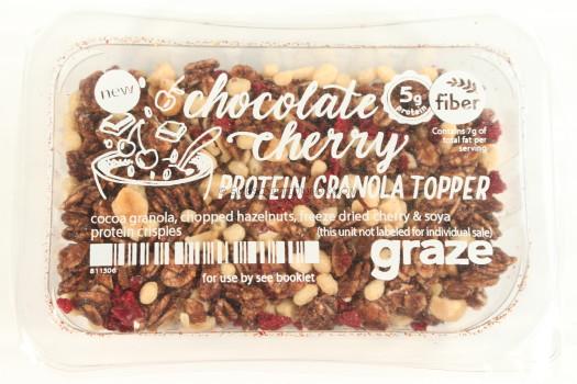 Chocolate Cherry Protein Granola Topper