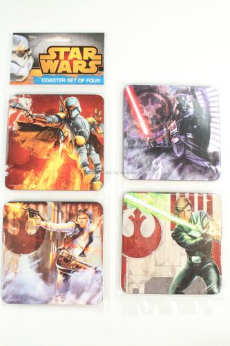 Star Wars 4 pc Wood Coaster Set