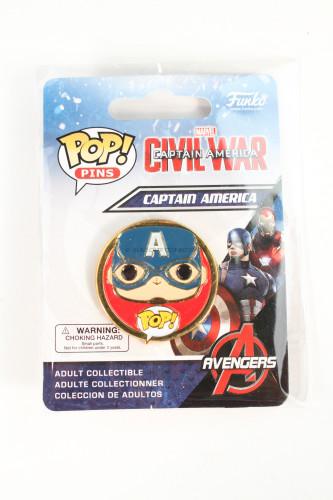 Captain America: Civil War Captain America Pop! Pin