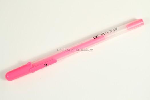 Pink Gel Pen
