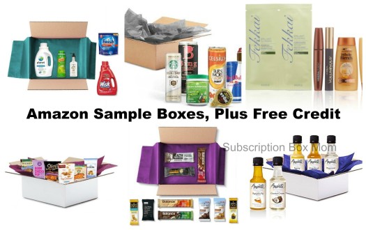 Amazon Sample Boxes
