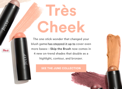 Julep June 2016 Selection Window is Open