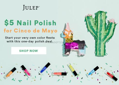 Julep $5 Polish for Cinco de Mayo 