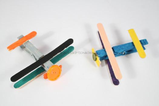 Craft Stick Airplane