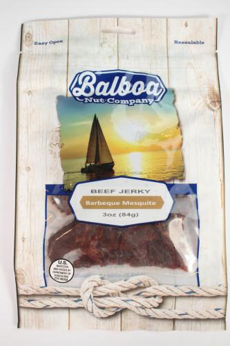 Balboa Nut Company Barbeque Mesquite Beef Jerky