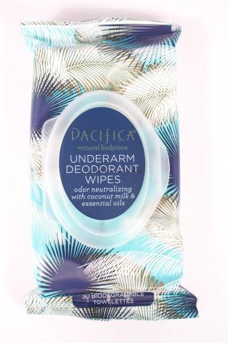 Pacifica Underarm Deodorant Wipes 