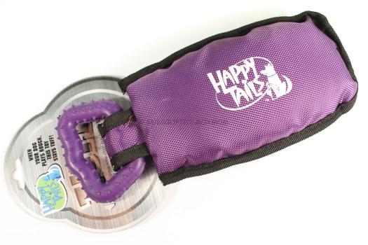 Happy Tails Tuff Toy, Purple Tug with Rubber