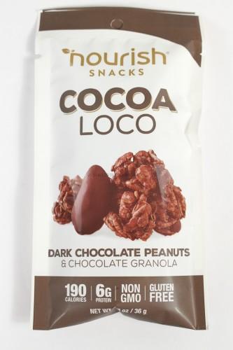 Nourish Snacks Cocoa Loco Dark Chocolate Peanuts 