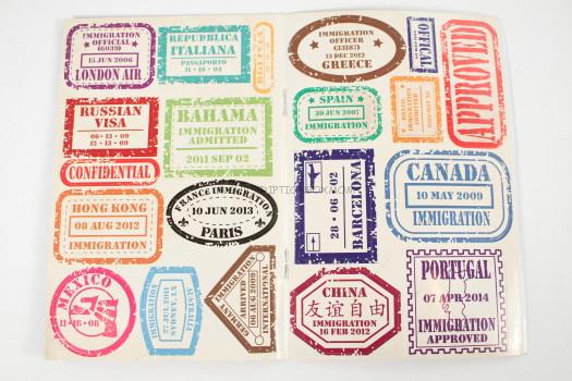 Passport stickers