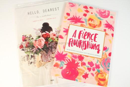 MOPS International A Fierce Flourishing Book and Hello Dearest Magazine