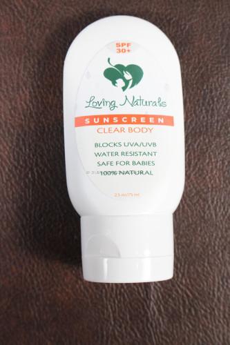 Loving Naturals Clear Body Sunscreen