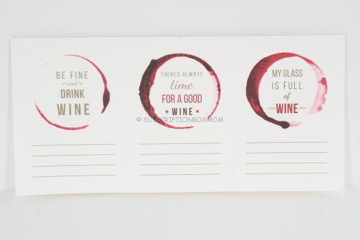 Wine Tasting Papers