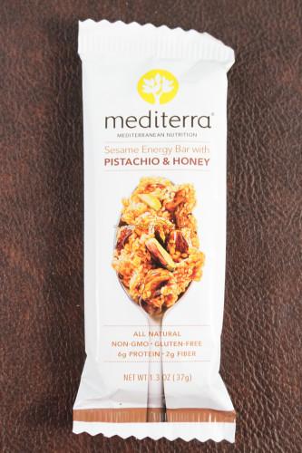 Mediterra Sesame Energy Bar with Pistachios and Honey