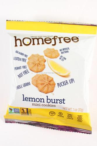 Homefree Lemon Burst Mini Cookies