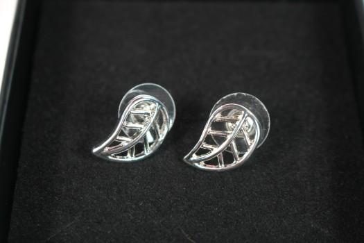 Brooklyn "Sublime" Leaf Stud Earrings