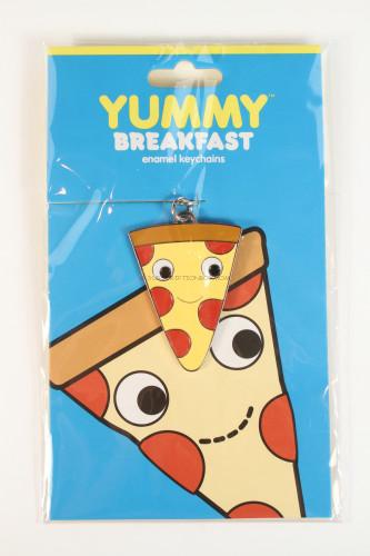 KIDROBOT Yummy Pizza Keychain 