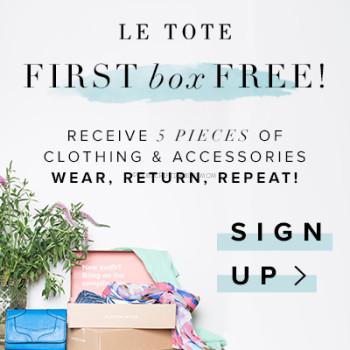 Le Tote Free Month Coupon