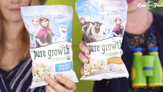 Pure Growth Sea Salt Popcorn and White Cheddar