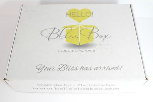 Hello! Bliss Box July 2016 Review