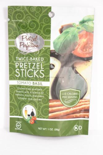 Pretzel Perfection Twice-Baked Tomato Basil Pretzel Sticks