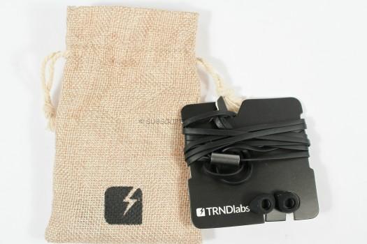 TENDLABS COAL Organic Earbuds