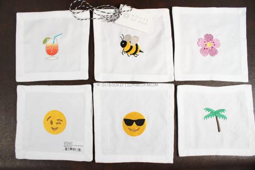 House of Pom Emoji Cocktail Napkins