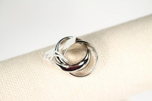 a.v. max Wide Infinity Ring in Silver