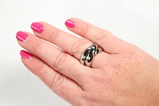 a.v. max Wide Infinity Ring in Silver