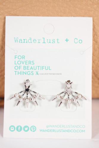 Wanderlust + Co Astral pearl ear cuff