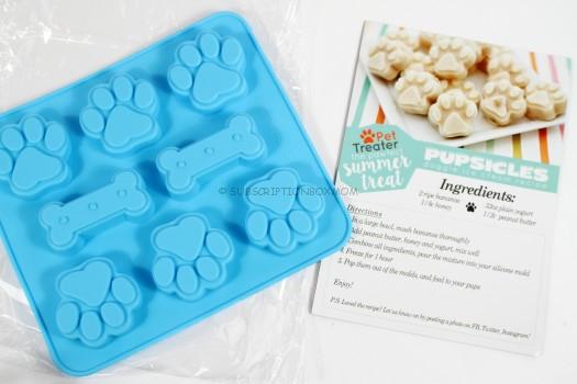 Pupsicles Mold and Recipe