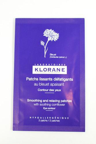 Klorane Smoothing & Relaxing Patches with Cornflower 