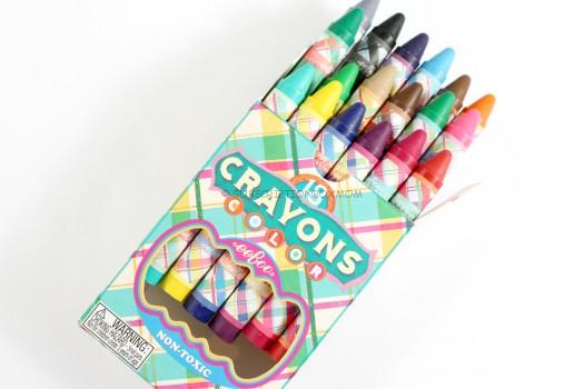 Eeboo Toys Plaid Crayons 