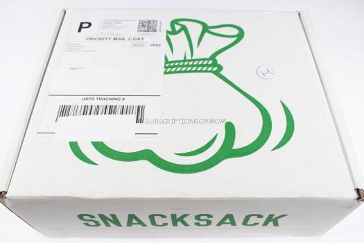 SnackSack July 2016 Review