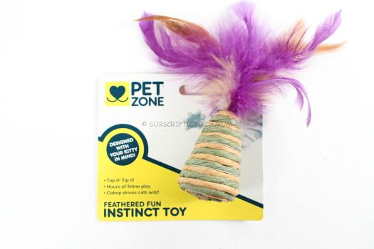 Pet Zone Feathered Fun Instinct Toy