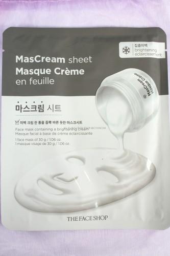 The FaceShop MasCream Sheet - Brightening