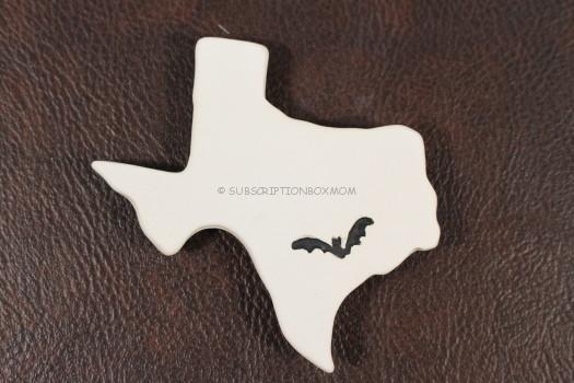 Artist of the Month: Brenda Armistead Ceramic Texan Bat Season Kitchen Art 