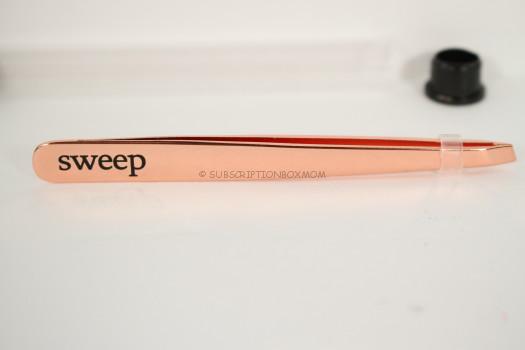 Sweep Rose Gold Tweezers 