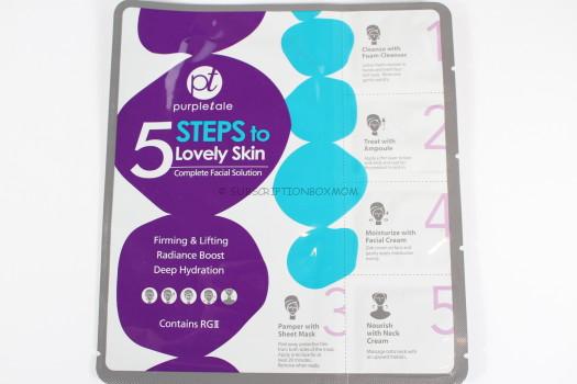 Purpletale 5 Steps to Lovely Skin