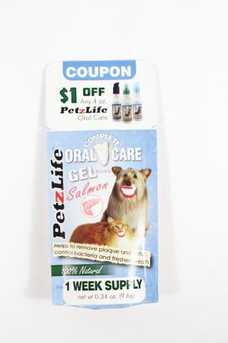 PetzLife Oral Care Gel in Salmon