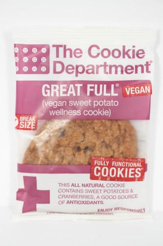 The Cookie Department Great Full Wellness Cookie