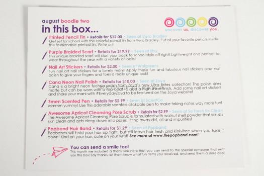 Information Card