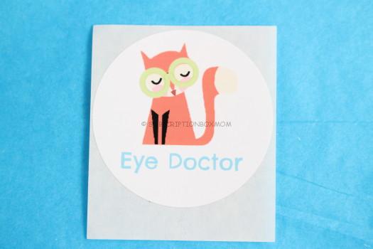 eye doctor sticker