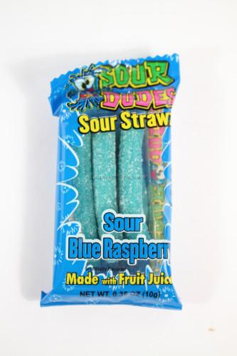 World's Sour Dudes Sour Strawz Mini 