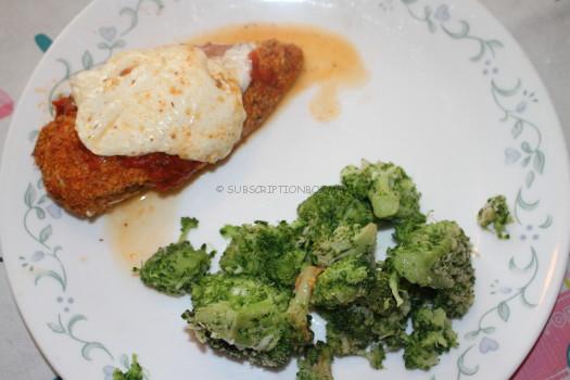 SICILIAN STYLE CHICKEN PARM with Broccoli